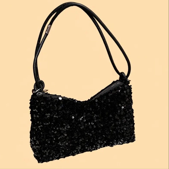 Chic Sequin Evening Bag - Picture 5 of 9